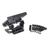 KTM 990 Adventure phone holder hardware including mount and screws for installation.
