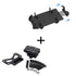 KTM 990 Adventure phone holder parts and mounting kit with a black phone mount and screws.