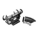 KTM 990 Adventure phone holder with mounting hardware and bolts for secure phone attachment