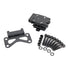 KTM 990 Adventure phone holder mounting kit with bracket, bolts, and washers for secure installation.