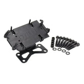 KTM 990 Adventure phone holder with mounting hardware including bolts and washers.