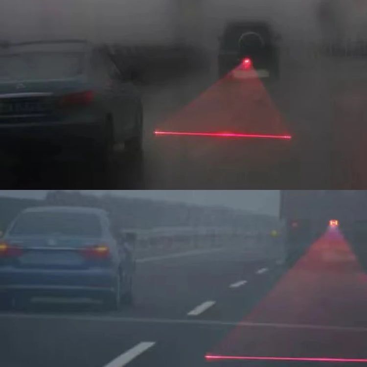 LED Laser Sumuvalaisin - Moottoripyörä Takavalo Varoitusvalo