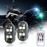 LED Sisustusvalo Autoon - Kaukosäädin Värinvaihto