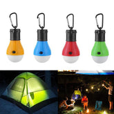 Mini LED Camping Valo - 3 Tilaa Hätälamppu Koukkuilla