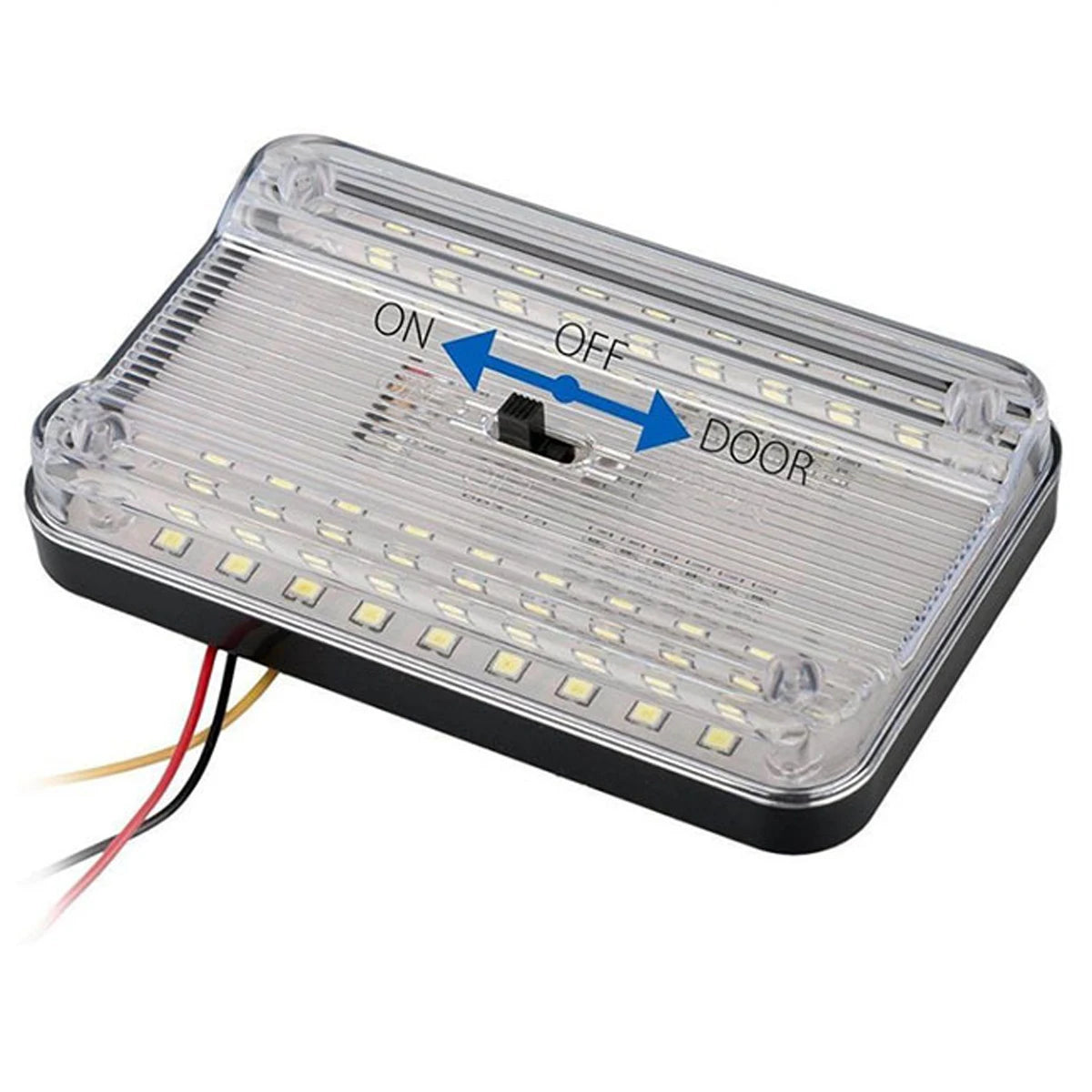 Auton Kattovalo 12V 36 LED - Valkoinen Lukuvalo OnOff
