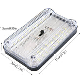 Auton Kattovalo 12V 36 LED - Valkoinen Lukuvalo OnOff