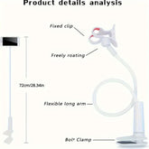 joustava puhelinteline pitkällä varrella product details with flexible long arm and fixed clip