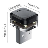 LED USB Sisustusvalo Autoon - Langaton Monivärinen