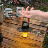 TOMSHOO Telttavalo LED - 3 Väriä Himmennettävä Lyhty