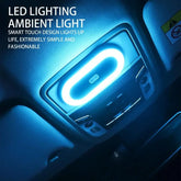 LED Lukuvalo Autoon USB - Kannettava Kattovalo