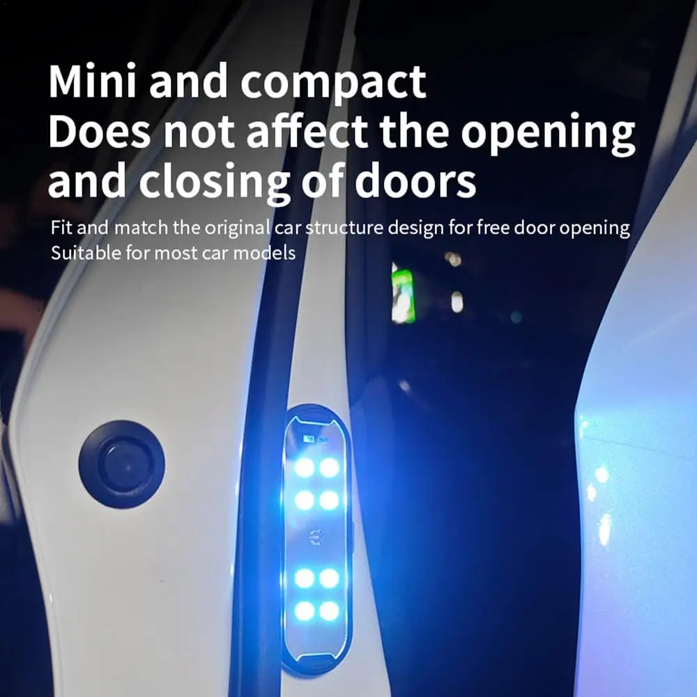 USB Auton Ovivalo - Värikäs Tervetuliaisvalo LED