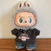 Labubu Nuken Vaatteet Hip Hop - 1517cm Designer Asusteet