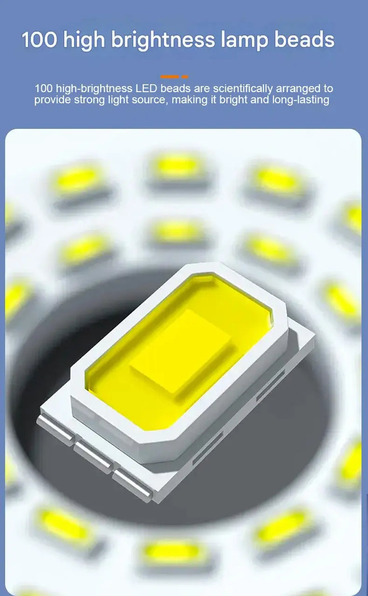 LED Camping Lyhty - 4 Valaistustilaa Magneetti