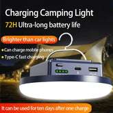 LED Camping Lyhty - 4 Valaistustilaa Magneetti