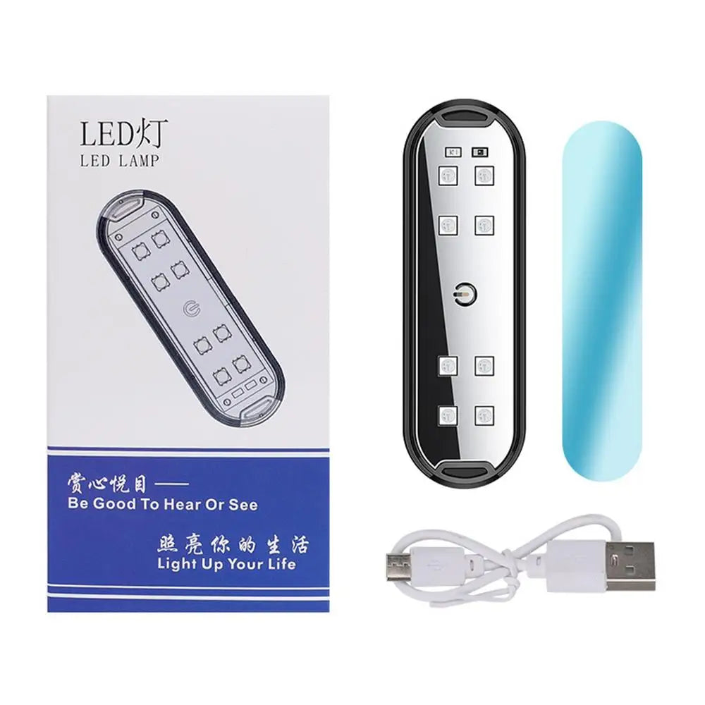 USB Auton Ovivalo - Värikäs Tervetuliaisvalo LED