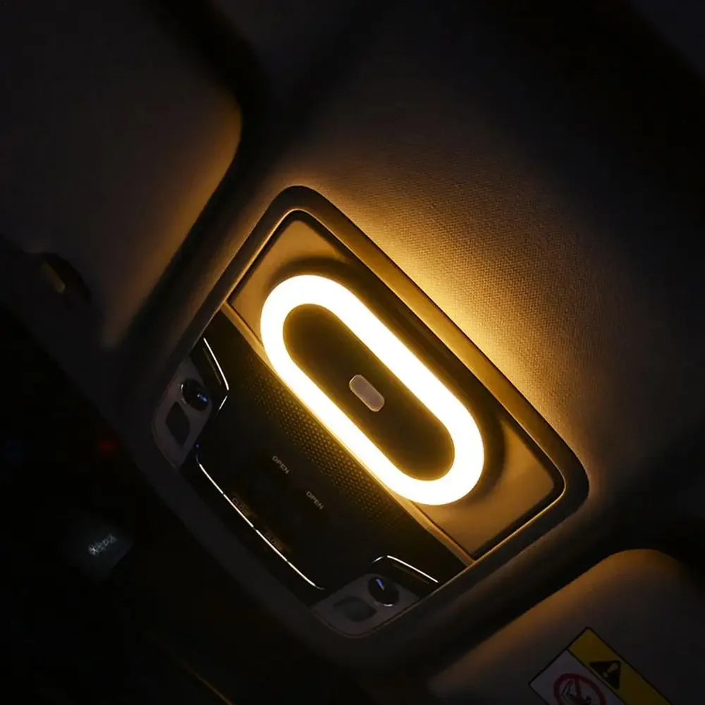 LED Lukuvalo Autoon USB - Kannettava Kattovalo