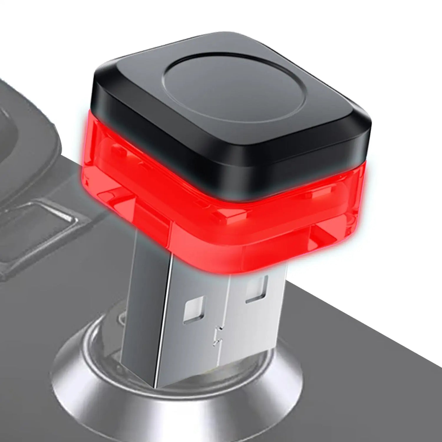 LED USB Sisustusvalo Autoon - Langaton Monivärinen