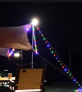 LED Valonauha Campingiin - Värikäs Juhlavalo Telttaan