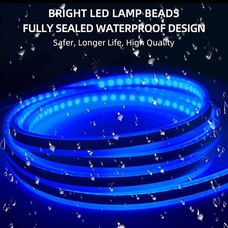 150cm LED Päiväajovalo DRL - Konepellin Koristevalo 12V