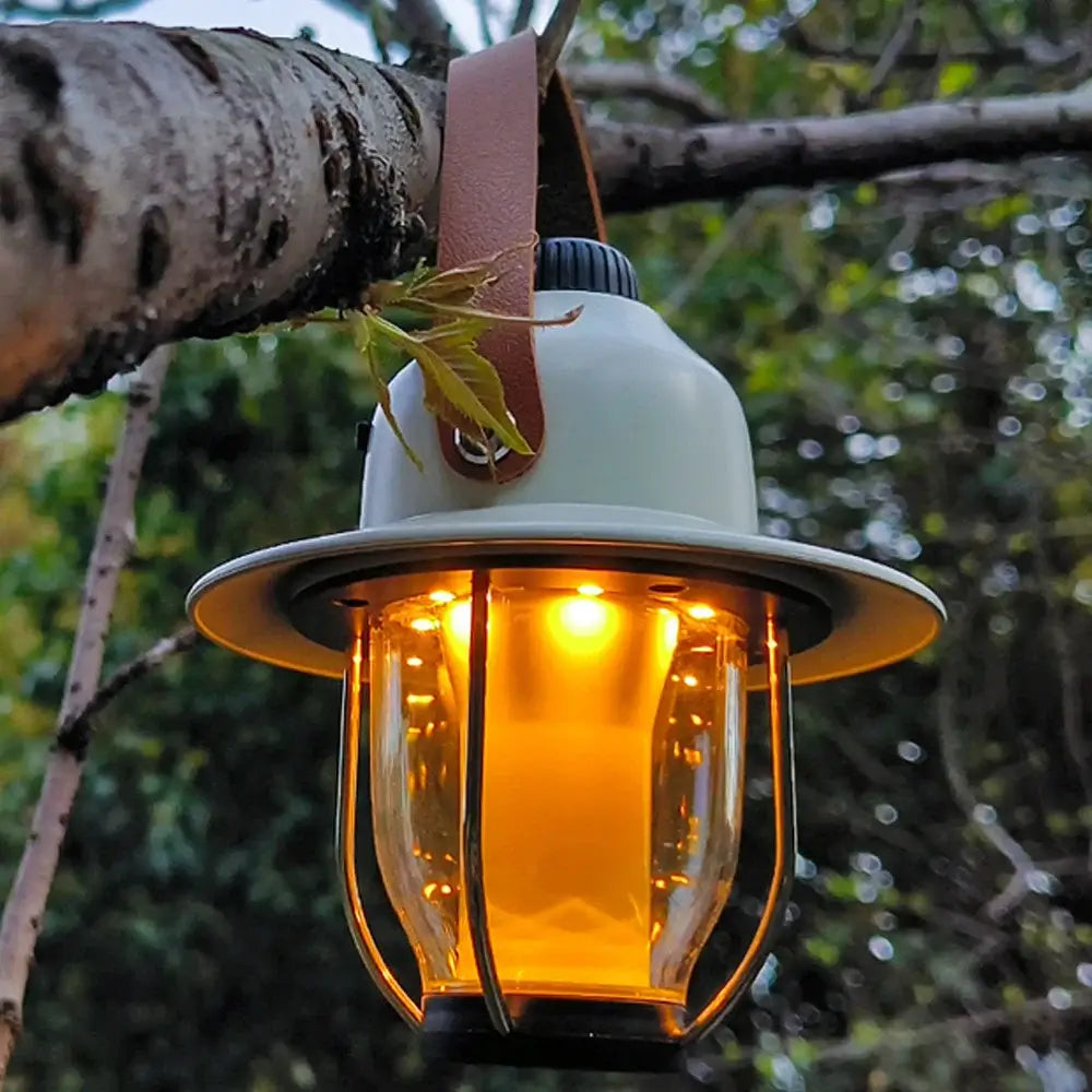 TOMSHOO Telttavalo LED - 3 Väriä Himmennettävä Lyhty