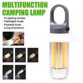Camping Taskulamppu Kevyt - 5 Valaistustilaa Ladattava