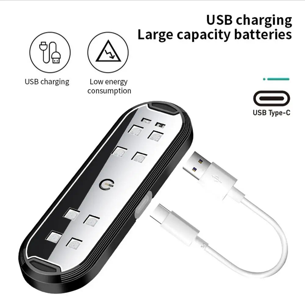 USB Auton Ovivalo - Värikäs Tervetuliaisvalo LED