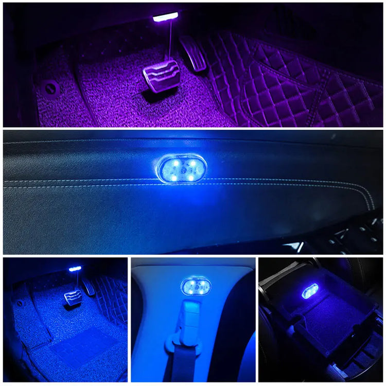 Auton Kosketusvalo USB - Kattovalo Tarrakiinnityksellä