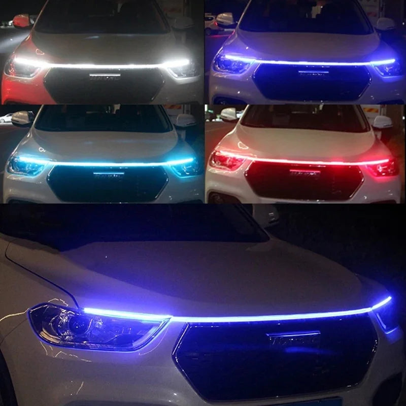 150cm LED Päiväajovalo DRL - Konepellin Koristevalo 12V