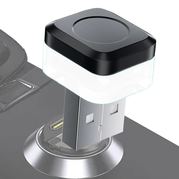 LED USB Sisustusvalo Autoon - Langaton Monivärinen