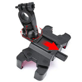Pyörän Puhelinteline 360 Säädettävä GPS Tuki adjustable phone holder with ball joint for bicycles