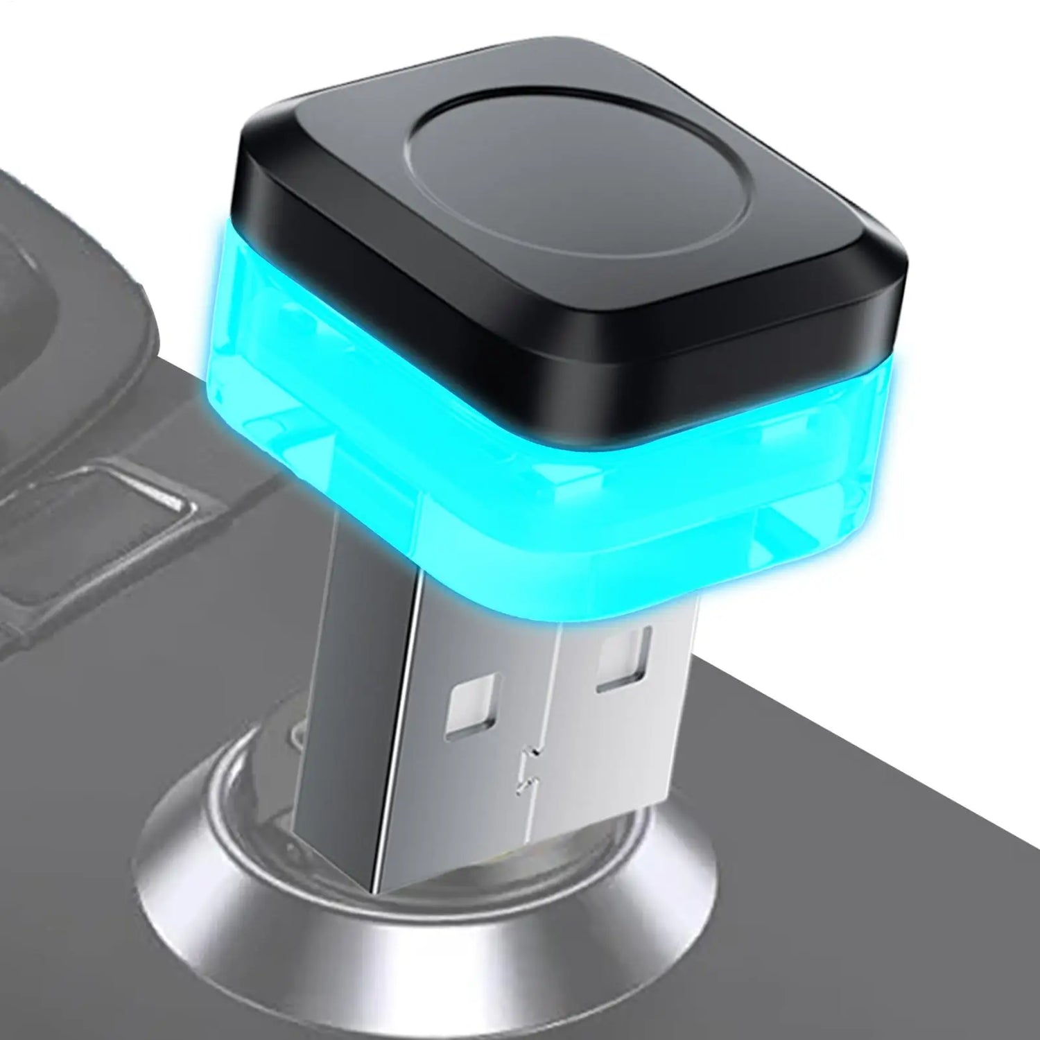LED USB Sisustusvalo Autoon - Langaton Monivärinen