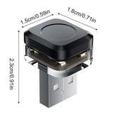 LED USB Sisustusvalo Autoon - Langaton Monivärinen