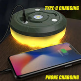 DUUINO Camping Valonauha 2-in-1 - Vedenpitävä USB LED