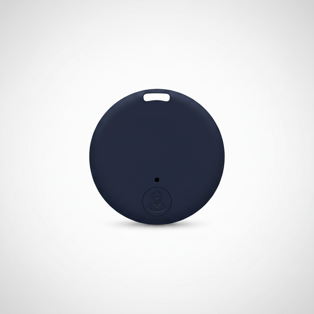 Bluetooth pet tracker tummansininen