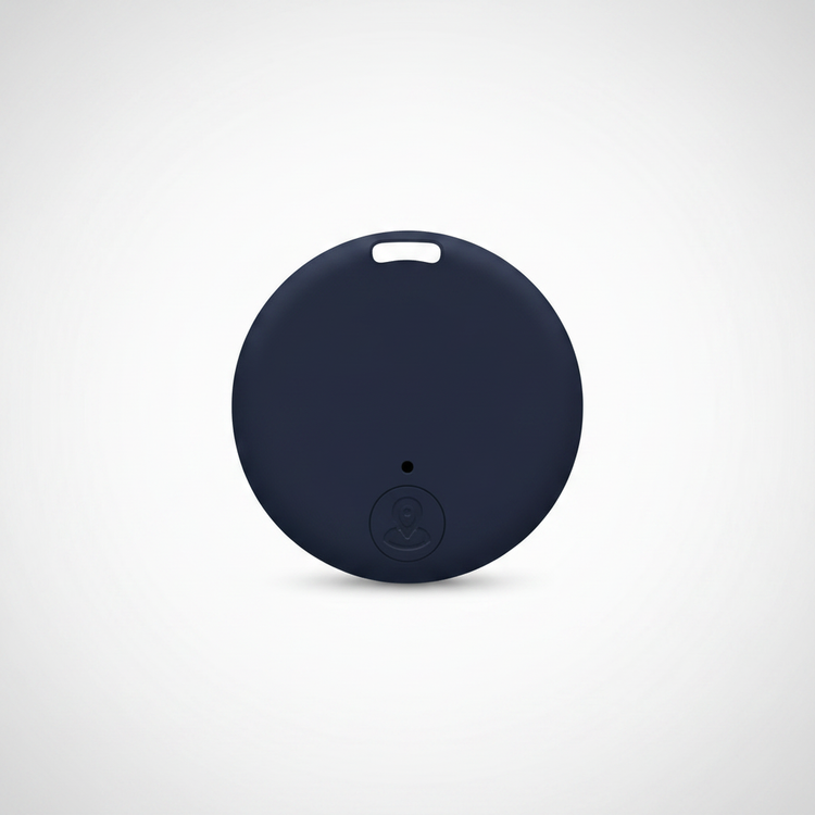 Bluetooth pet tracker tummansininen